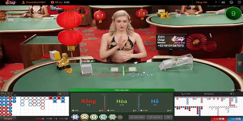 Trò chơi ở AE Live Casino rất sáng tạo, chân thực