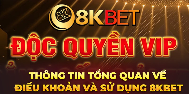 Thông tin tổng quan về điều khoản và sử dụng 8KBET